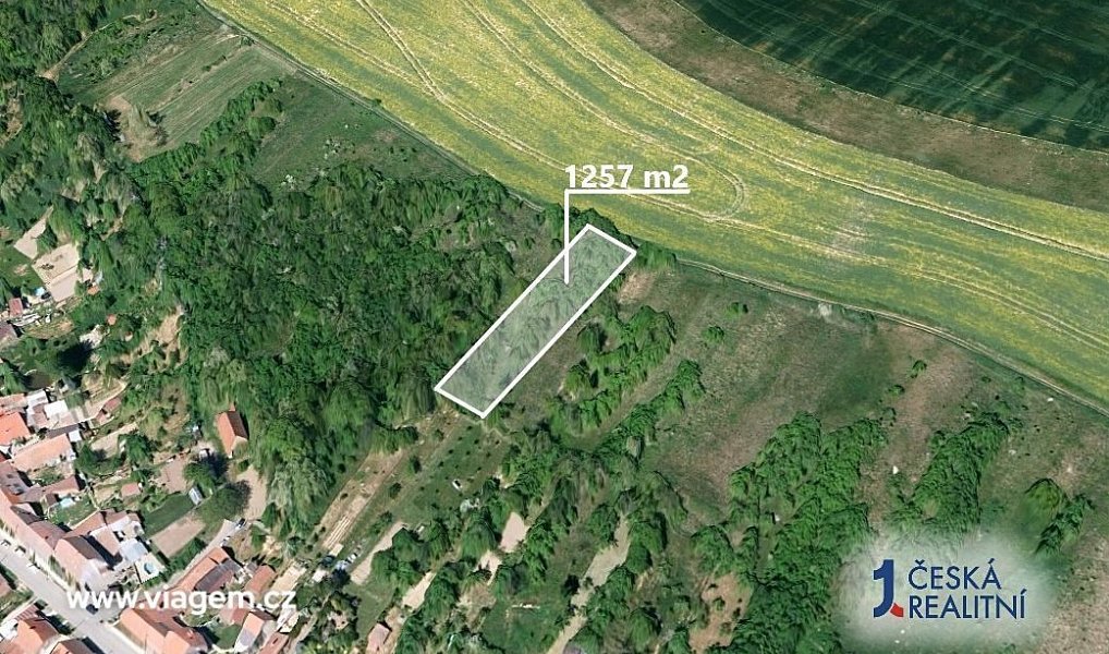 Prodej zahrady 785 m², Mouřínov – náhled fotky 2