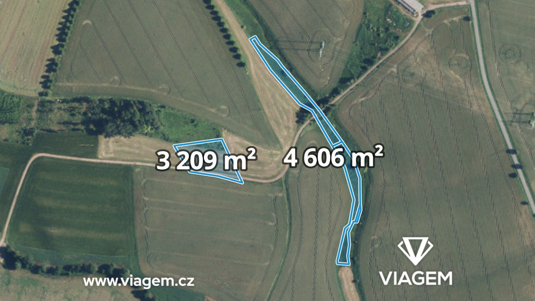 Prodej pole 558 m²