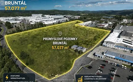 Prodej komerčního pozemku 57 077 m², Zahradní, Bruntál