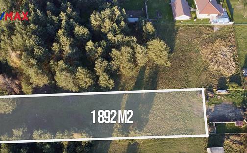 Prodej stavebního pozemku 1 892 m², Bělušice, okres Kolín