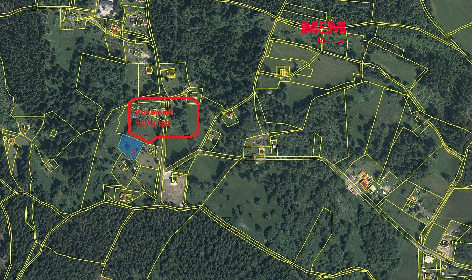 Prodej louky 1 479 m²