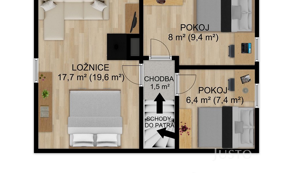 Prodej chaty/chalupy 115 m² s pozemkem 3 001 m², Slabčice – náhled fotky 55