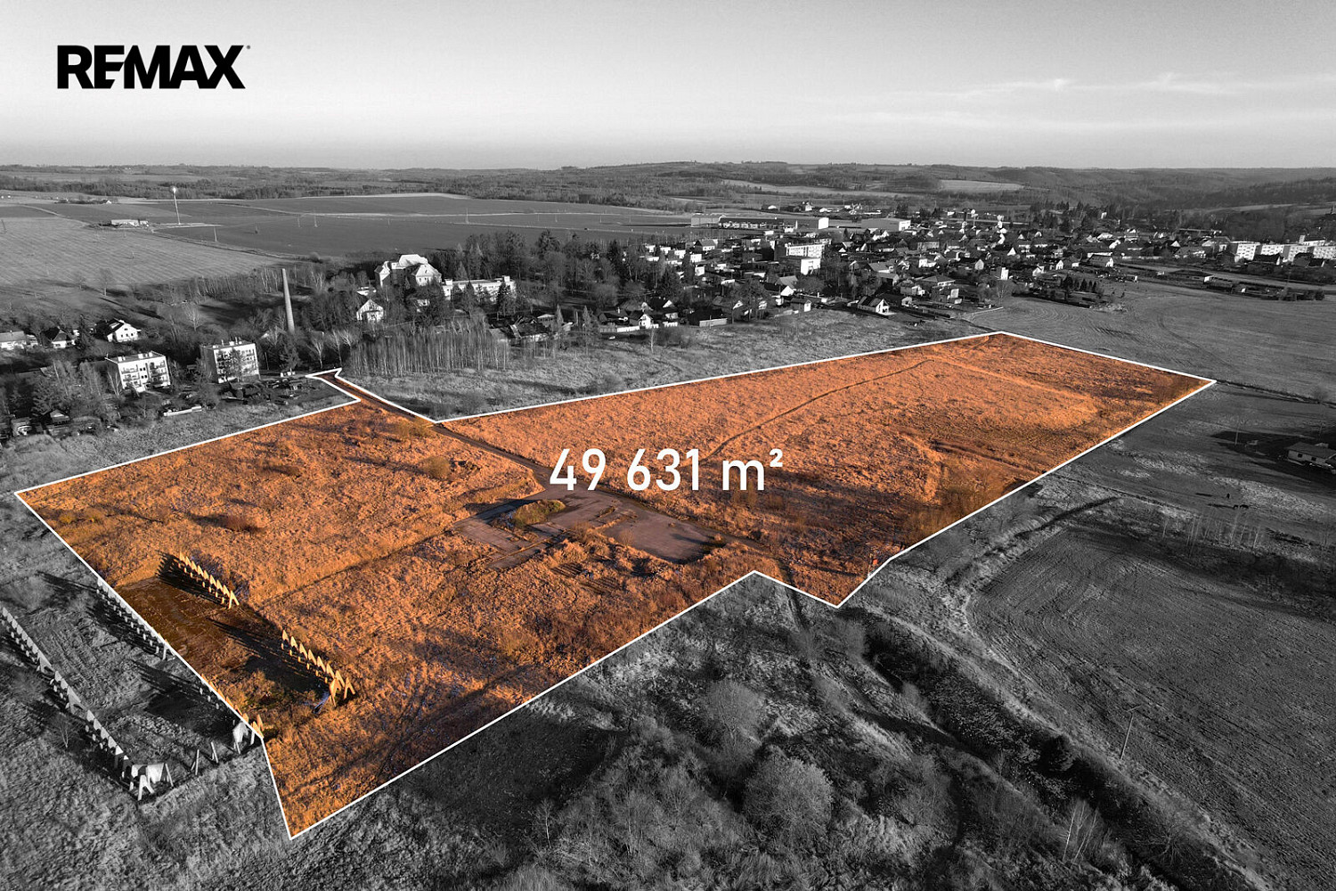 Prodej komerčního pozemku 49 631 m² – fotografie 4