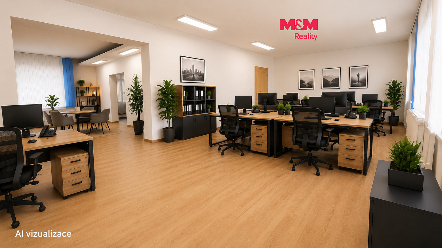 Pronájem kancelářského prostoru, 99 m², Třinec, ul. 1. máje