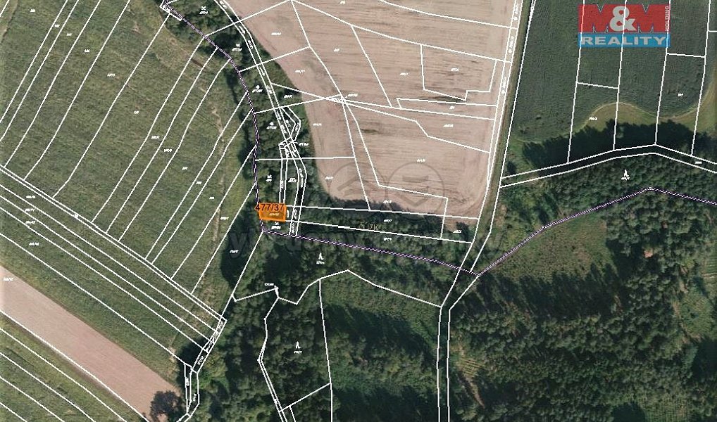 Prodej pole 2 316 m², Jistebnice – náhled fotky 7