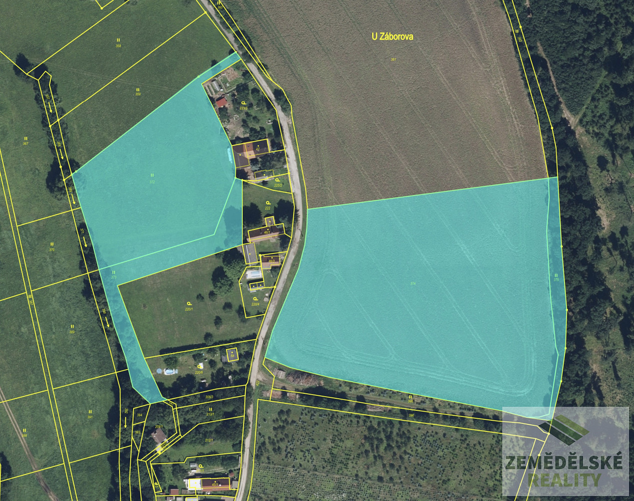 Prodej pole 12 180 m² – fotografie 2