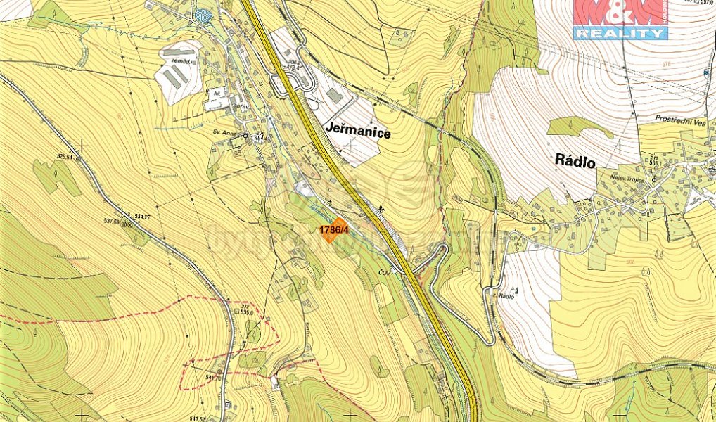 Prodej louky 3 112 m², Jeřmanice – náhled fotky 5