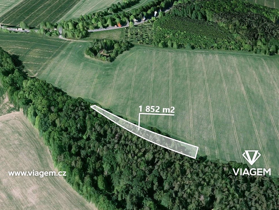 Prodej pole 1 852 m², Mohelnice