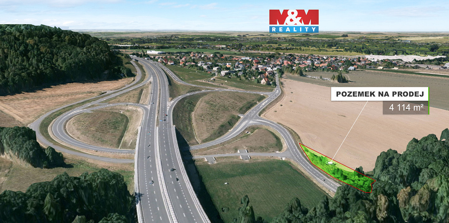 Prodej pole 4 114 m²