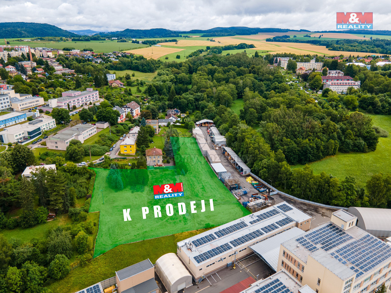 Prodej komerčního pozemku 8 199 m²