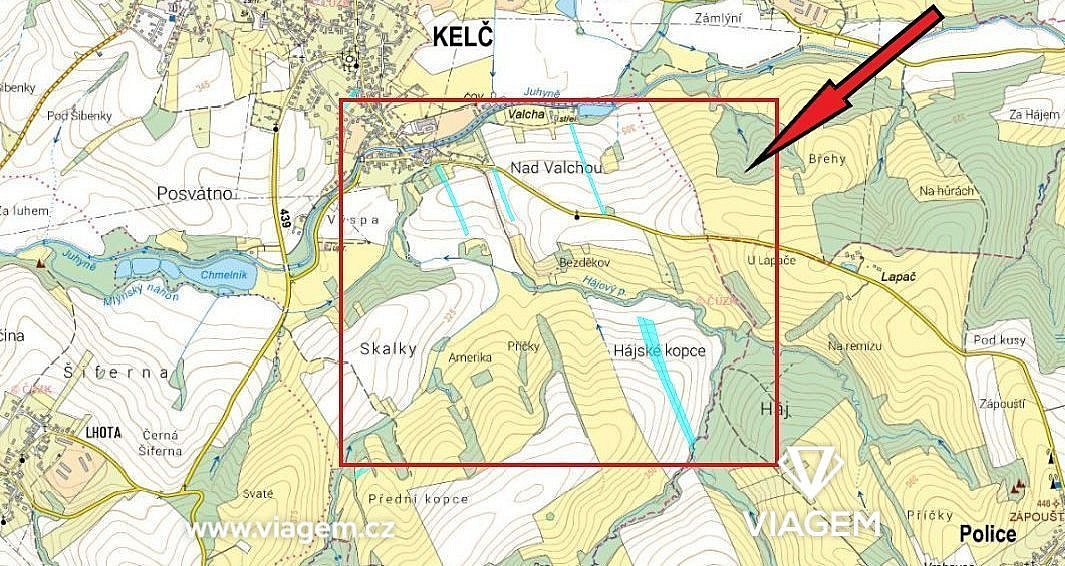 Prodej pole 39 160 m² – pohled 3