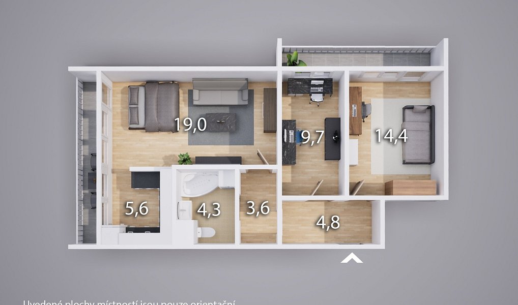Prodej bytu 3+1 79 m², Štětí – náhled fotky 14