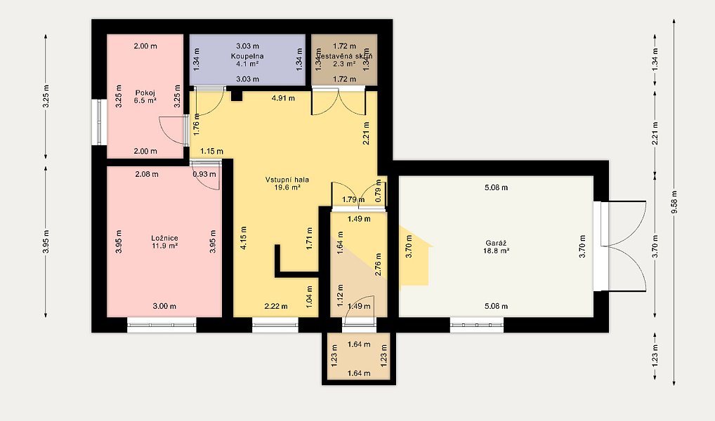 Pronájem domu 109 m² s pozemkem 410 m², Baška – náhled fotky 9