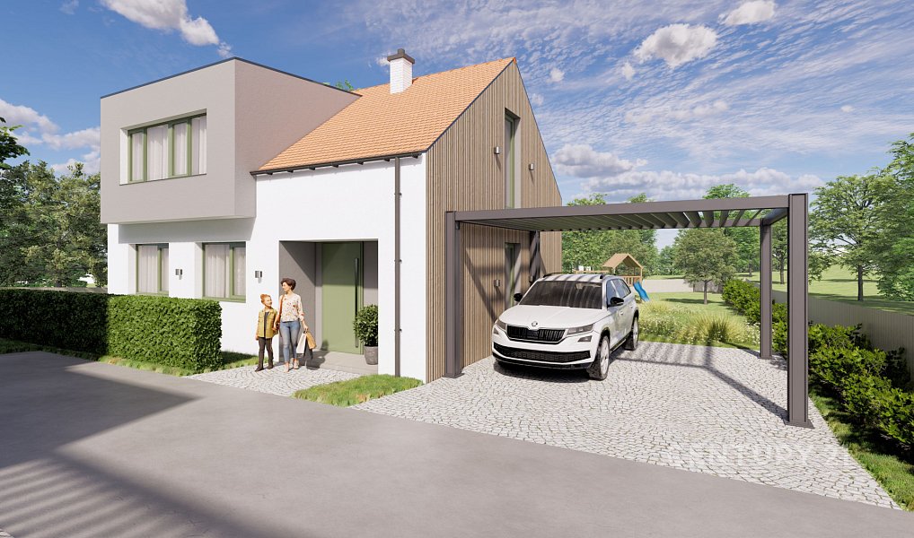 Prodej stavebního pozemku 880 m², Nová Ves – náhled fotky 6