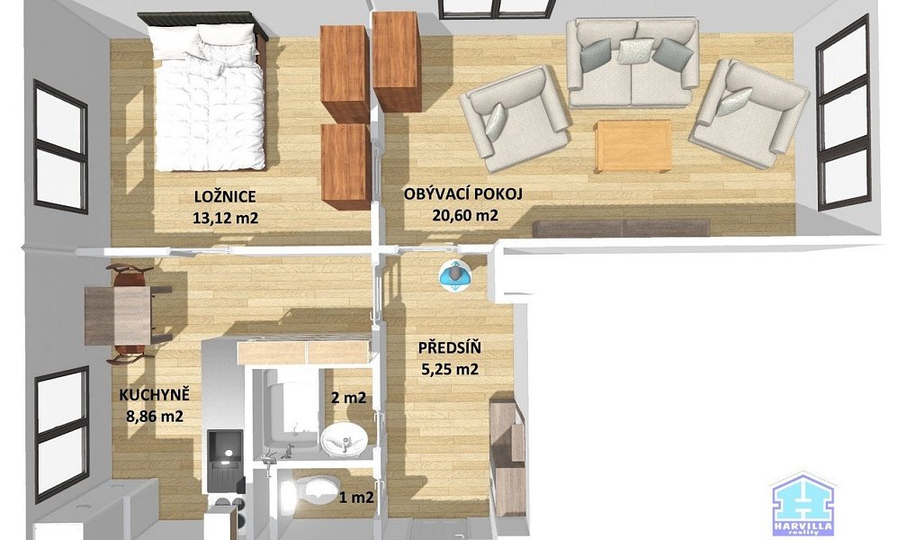 Prodej bytu 2+1 50 m², Plzeň – náhled fotky 5