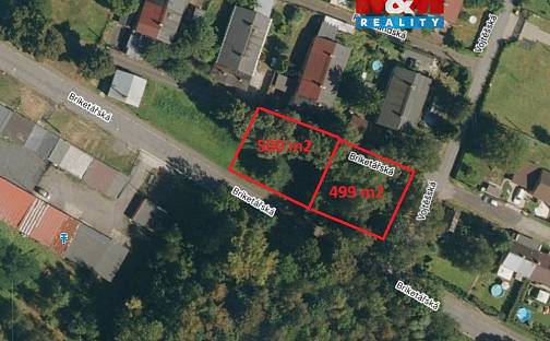 Prodej stavebního pozemku 500 m², Briketářská, Ostrava - Michálkovice
