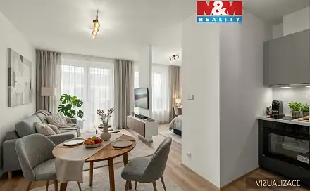Pronájem bytu 1+kk 37 m²