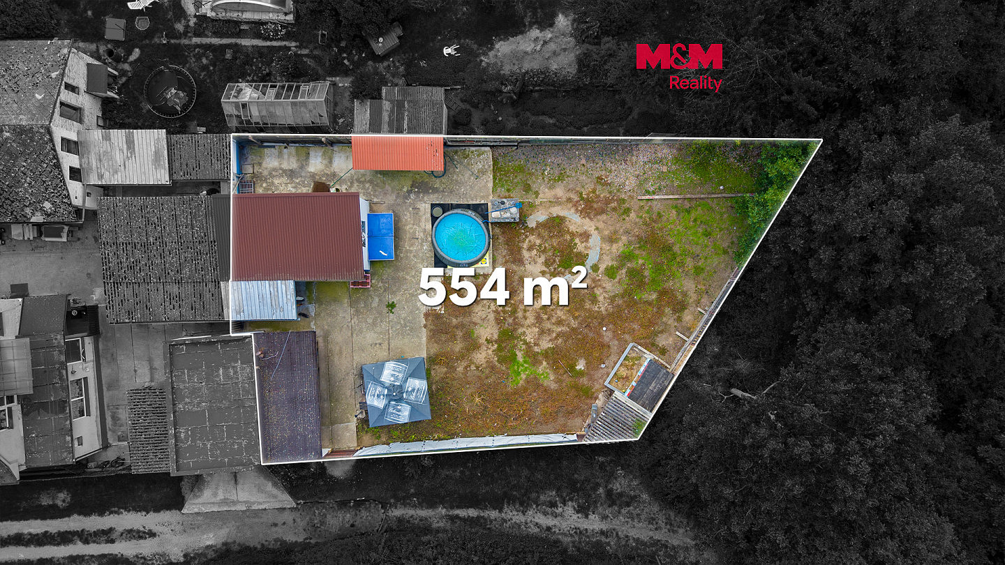 Prodej stavebního pozemku 554 m²