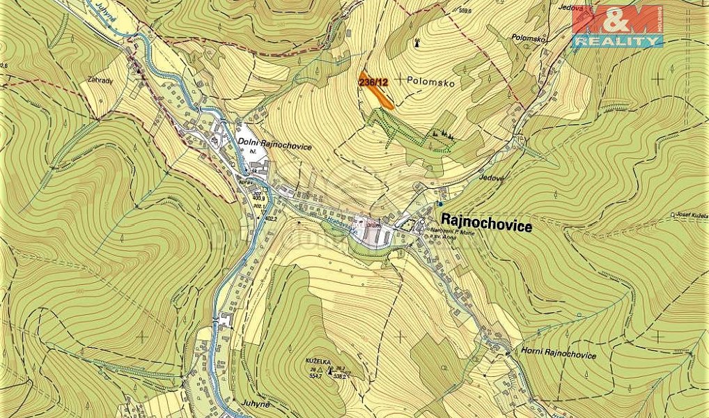 Prodej louky 2 438 m², Rajnochovice – náhled fotky 3