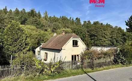 Prodej domu 66 m² s pozemkem 2 524 m², Vlašim - Polánka, okres Benešov