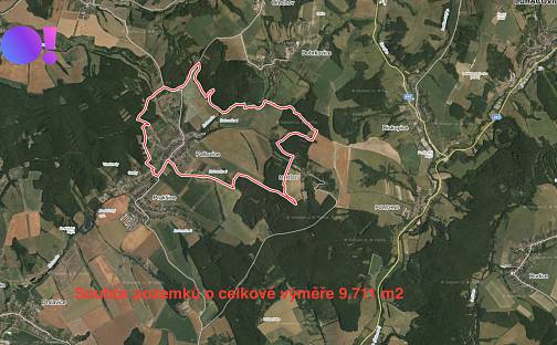 Prodej pole 9 711 m², Pašovice, okres Uherské Hradiště