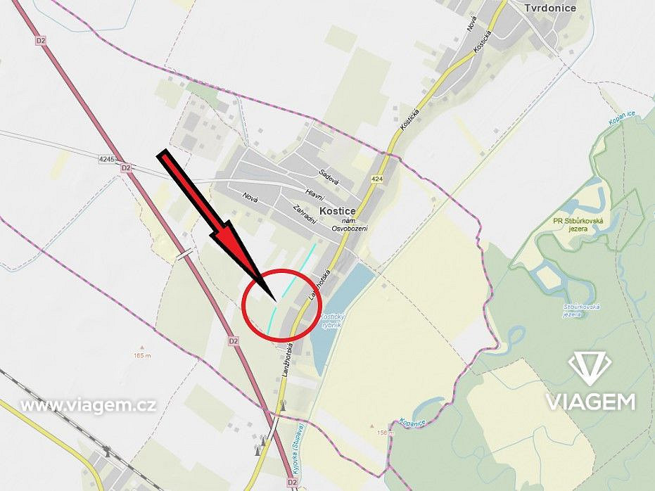 Prodej pole 1 212 m² – fotografie 4