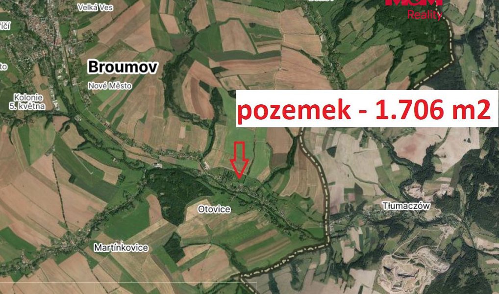 Prodej louky 1 706 m², Otovice – náhled fotky 3