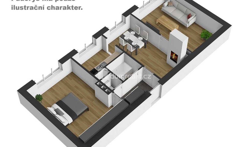 Prodej bytu 3+1 60 m², Pohorská Ves – náhled fotky 27