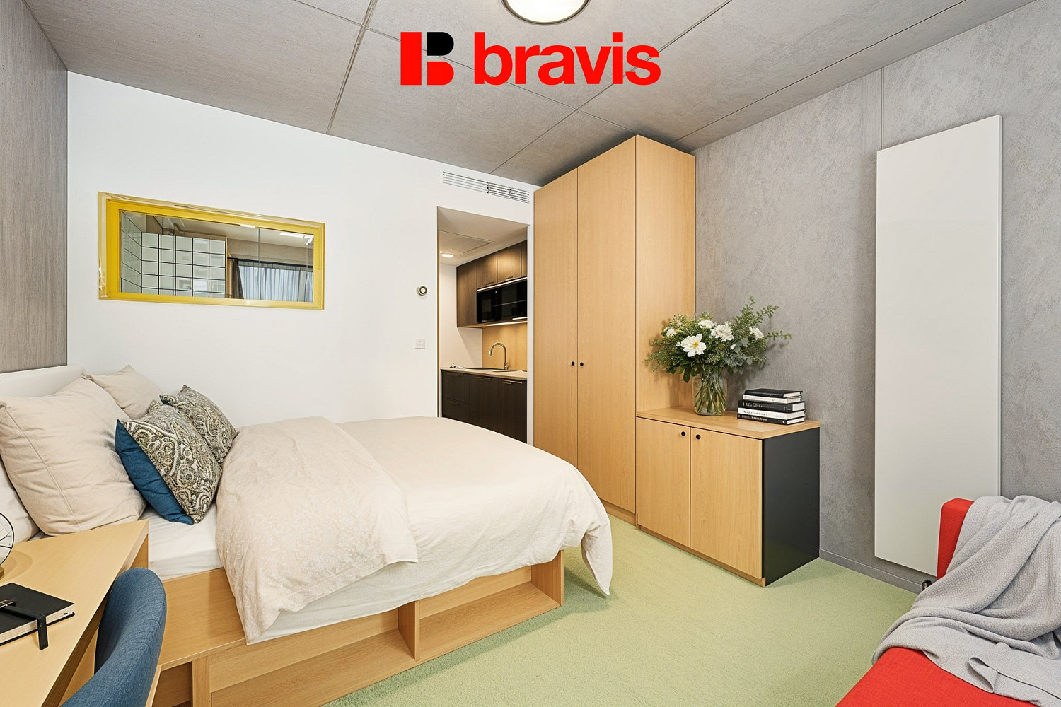Pronájem bytu 1+kk 22 m² — photo 2