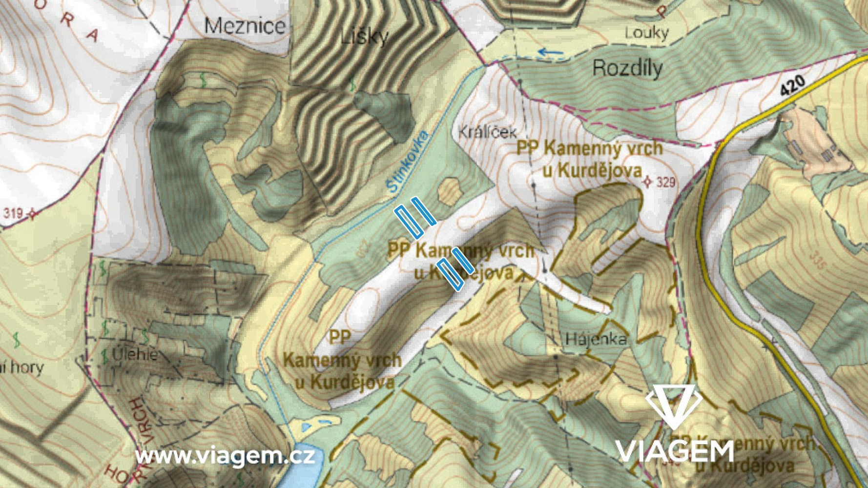 Prodej pole 2 504 m²