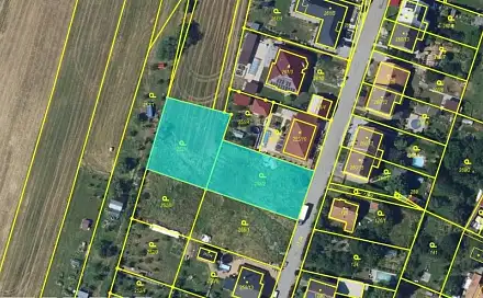 Prodej stavebního pozemku 1 714 m², Kunštát, okres Blansko