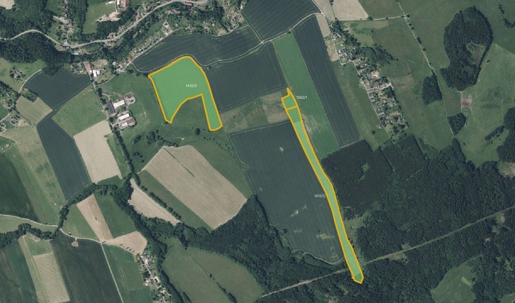 Prodej pozemku, 143269 m², Liberec, Nová Ves