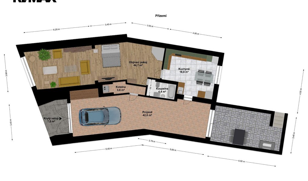 Prodej domu 210 m² s pozemkem 402 m², Černovice – náhled fotky 29