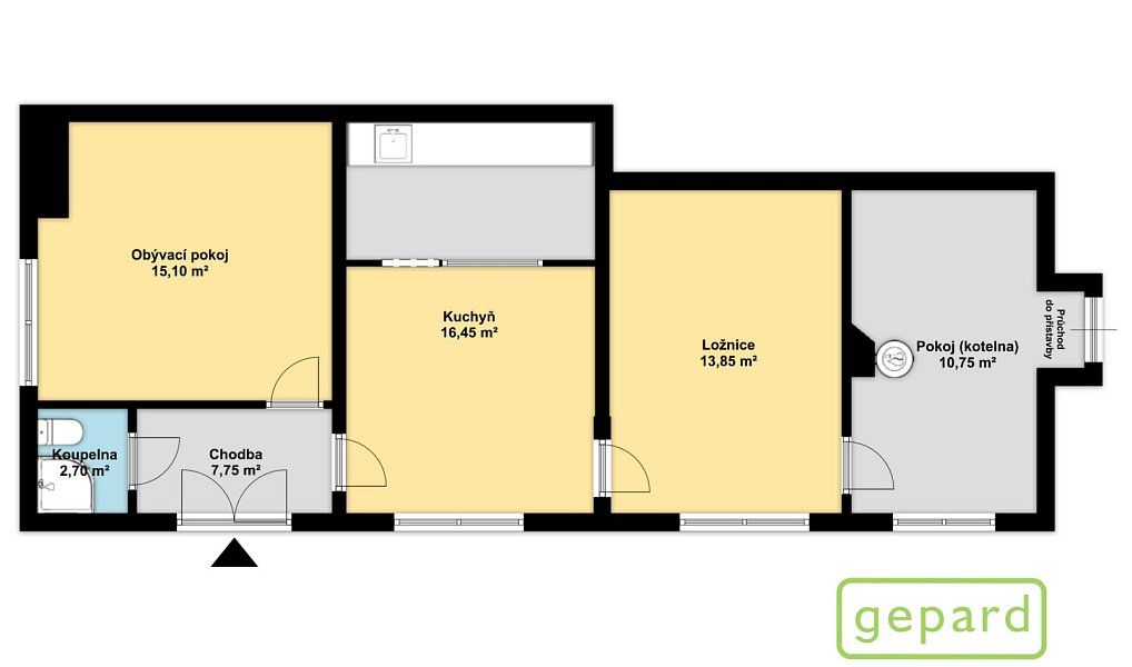 Prodej domu 67 m² s pozemkem 271 m², Hostivice – náhled fotky 11