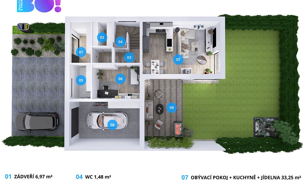 Prodej domu 200 m² s pozemkem 296 m², Ostrava – náhled fotky 4