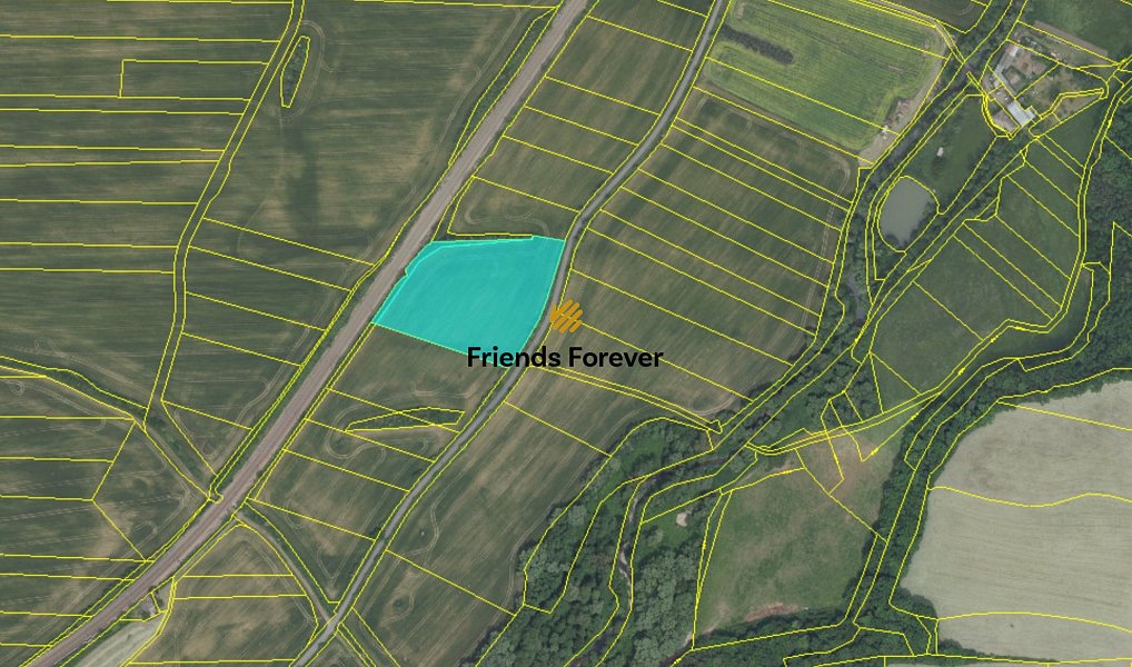 Prodej pole 11 909 m², Praskolesy – náhled fotky 2