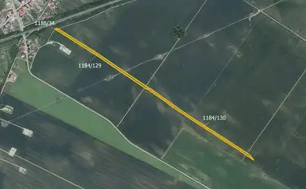 Prodej pole 6 176 m², Týnec, okres Břeclav