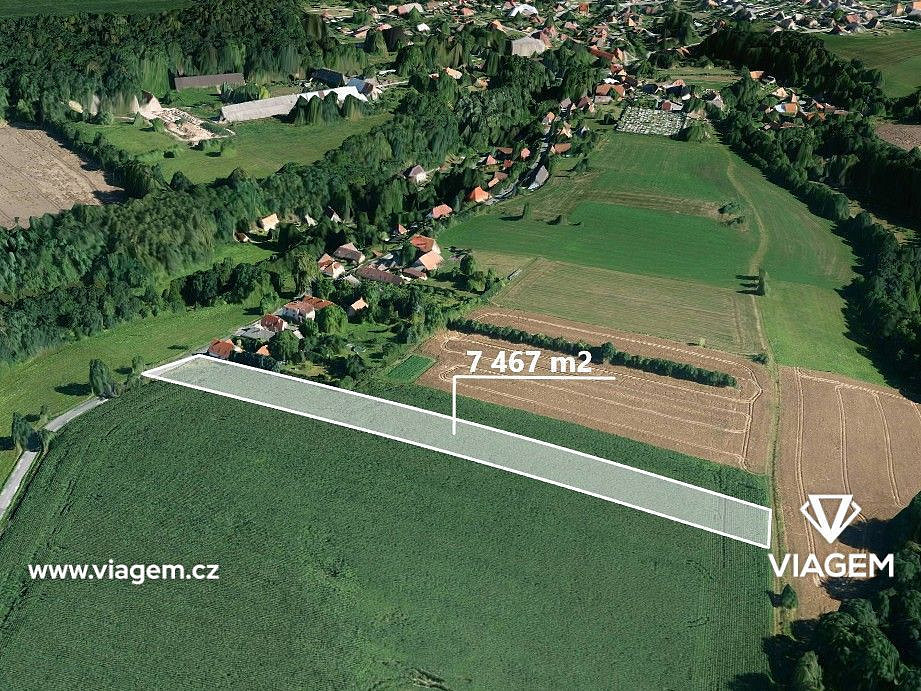 Prodej pole 622 m²