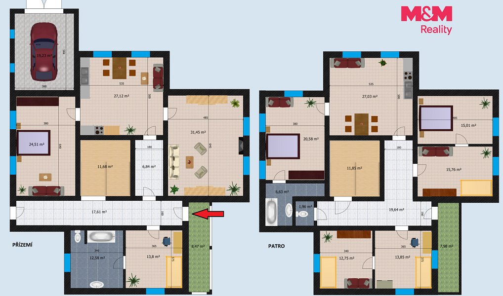 Prodej domu 267 m² s pozemkem 895 m², Žleby – náhled fotky 8