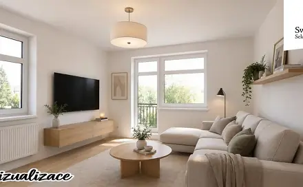 Prodej bytu 2+kk 49 m², Hlinsko, okres Chrudim