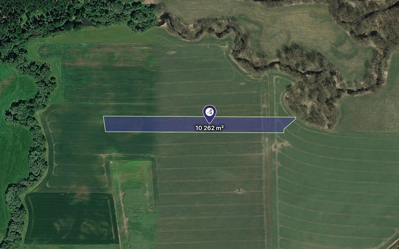 Prodej pole 1 026 m²