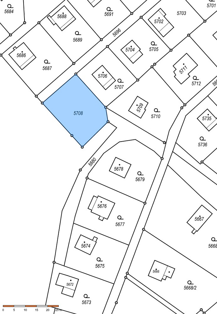Prodej stavebního pozemku 505 m² – fotografie 3
