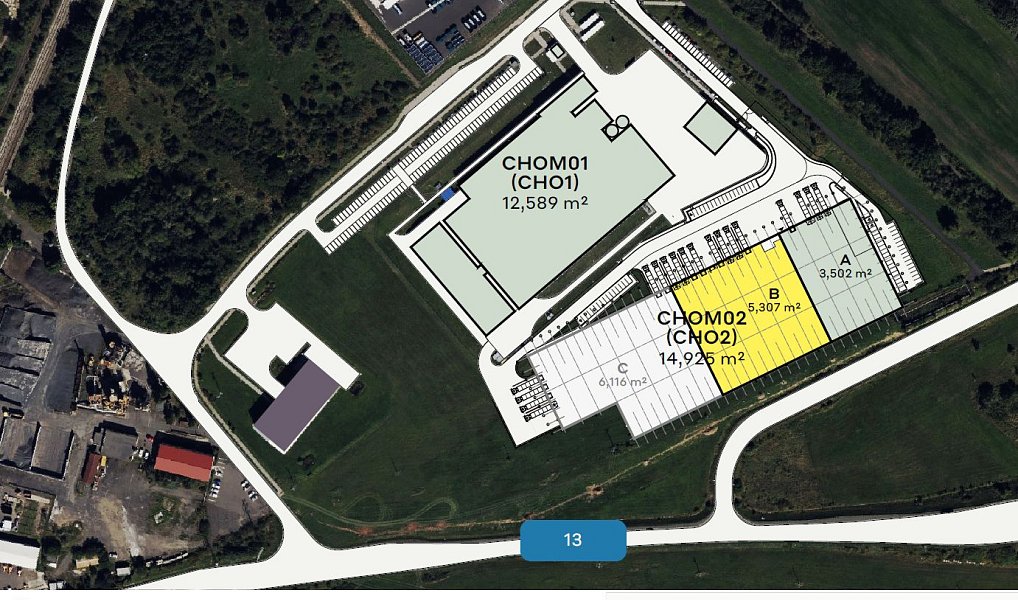 Pronájem skladovacích prostor 11 500 m², Chomutov – náhled fotky 13