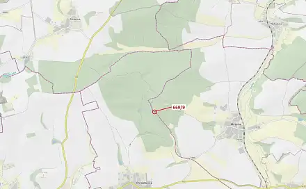 Dražba lesa 32 m², Chrastavice