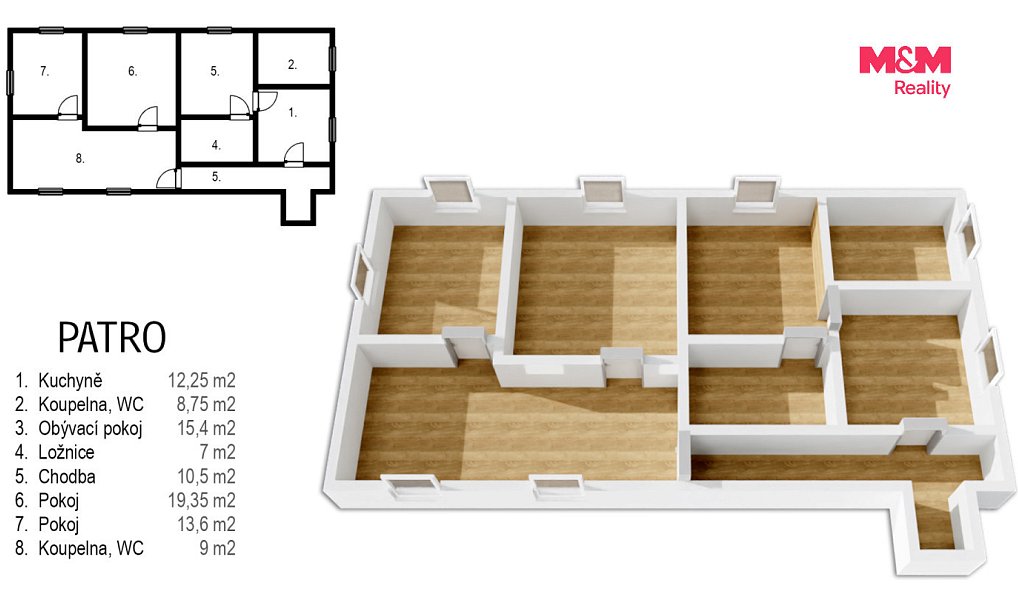 Prodej domu 195 m² s pozemkem 227 m², Heřmaničky – náhled fotky 7