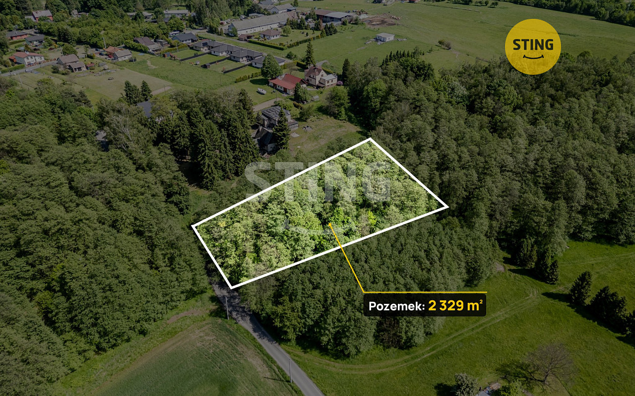Prodej pozemku 2 329 m²