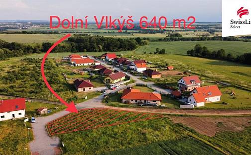 Prodej stavebního pozemku 640 m², Nad Kumberkem, Plzeň - Dolní Vlkýš