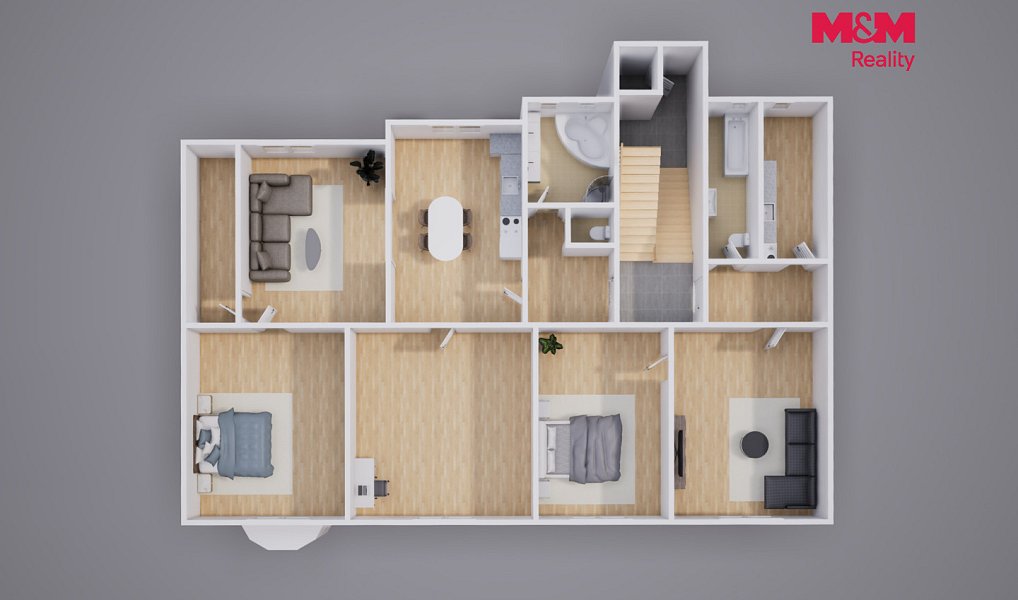 Prodej domu 596 m² s pozemkem 514 m², Osek – náhled fotky 21