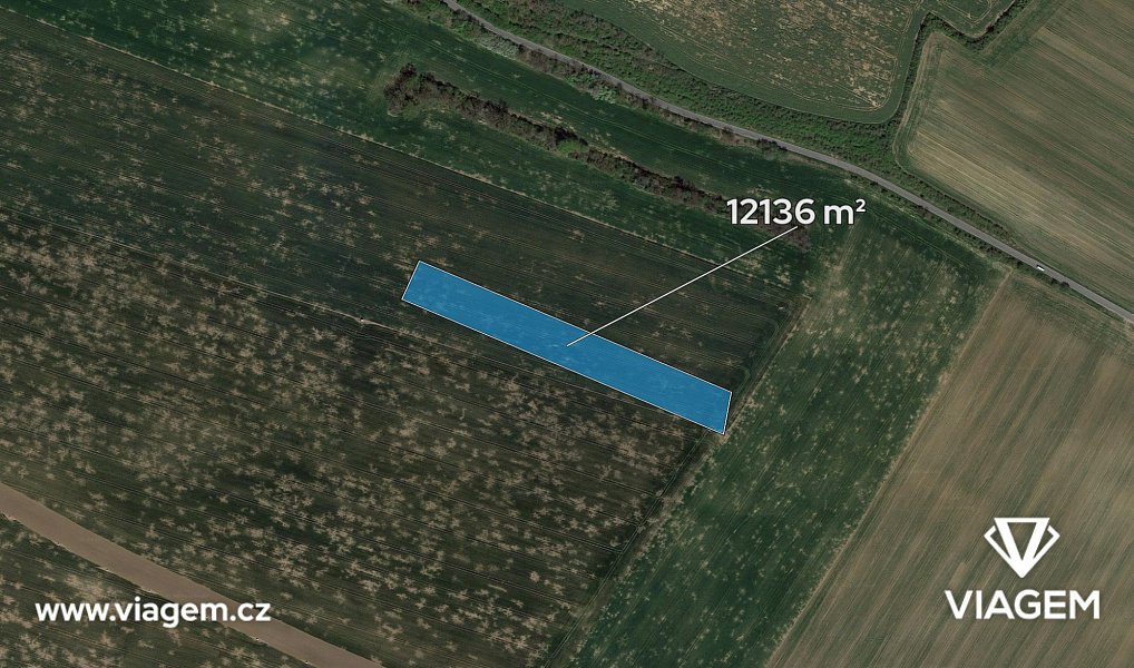 Prodej pole 1 517 m², Chotětov – náhled fotky 2
