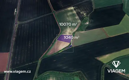 Prodej pole 1 388 m², Bělušice, okres Most
